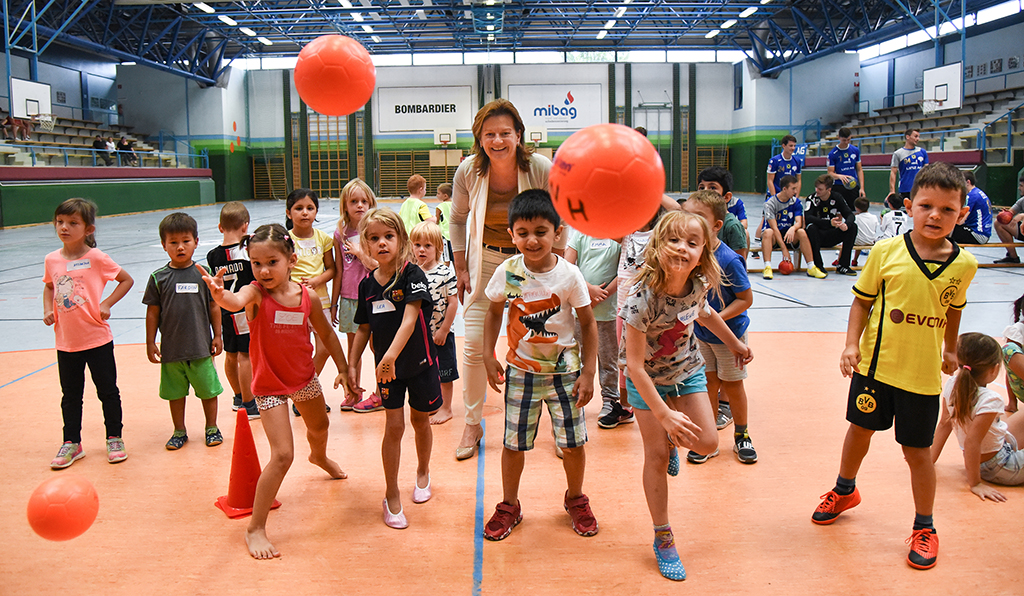 Sport & Spaß Mit Den Handball-Stars