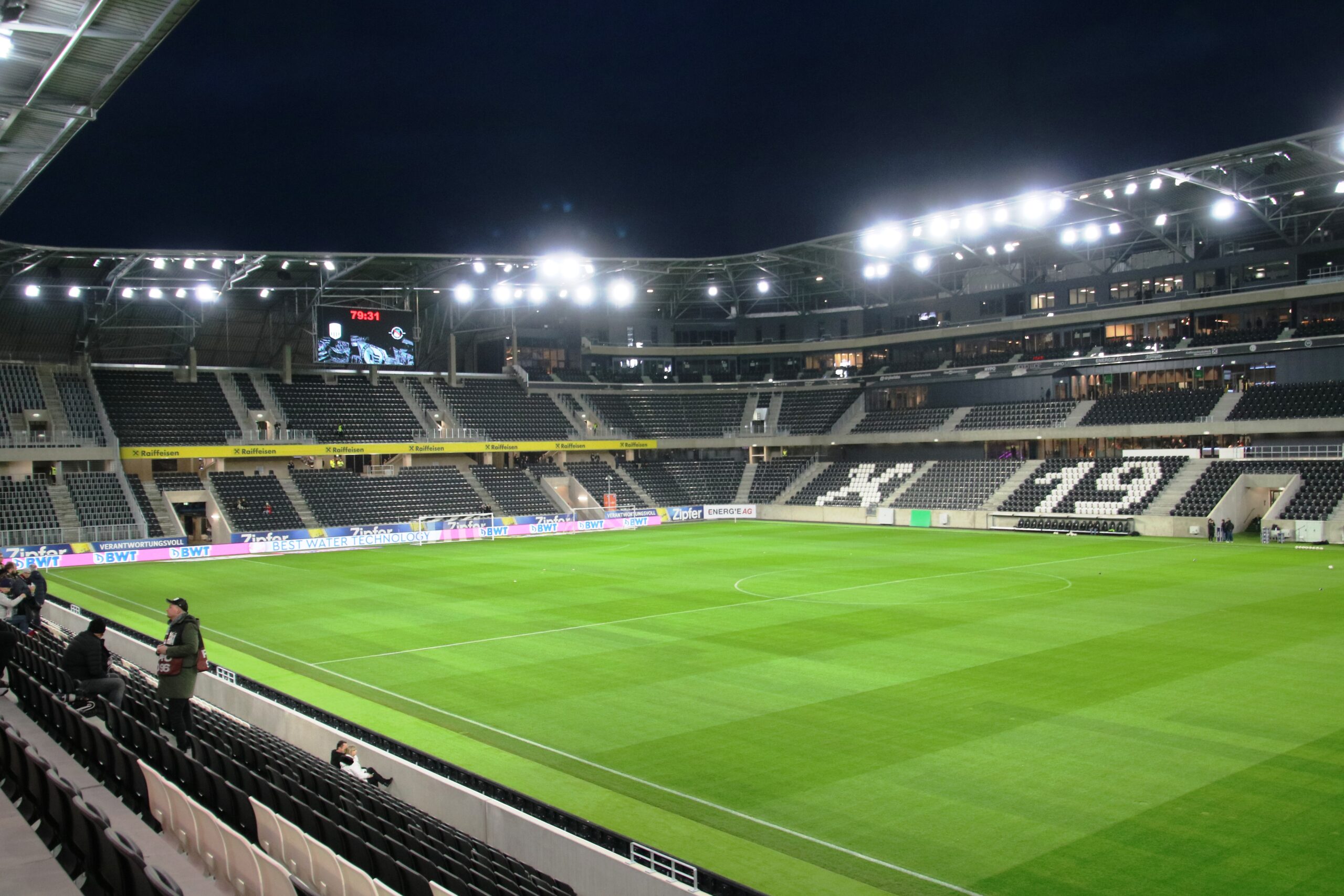 Fußballstadion vom Linzer Athletik-Sport-Klub