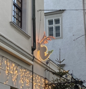 Linzer Engerl Weihnachtsbeleuchtung Stadt Linz