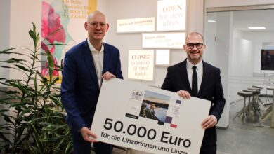 50.000 € für Linz