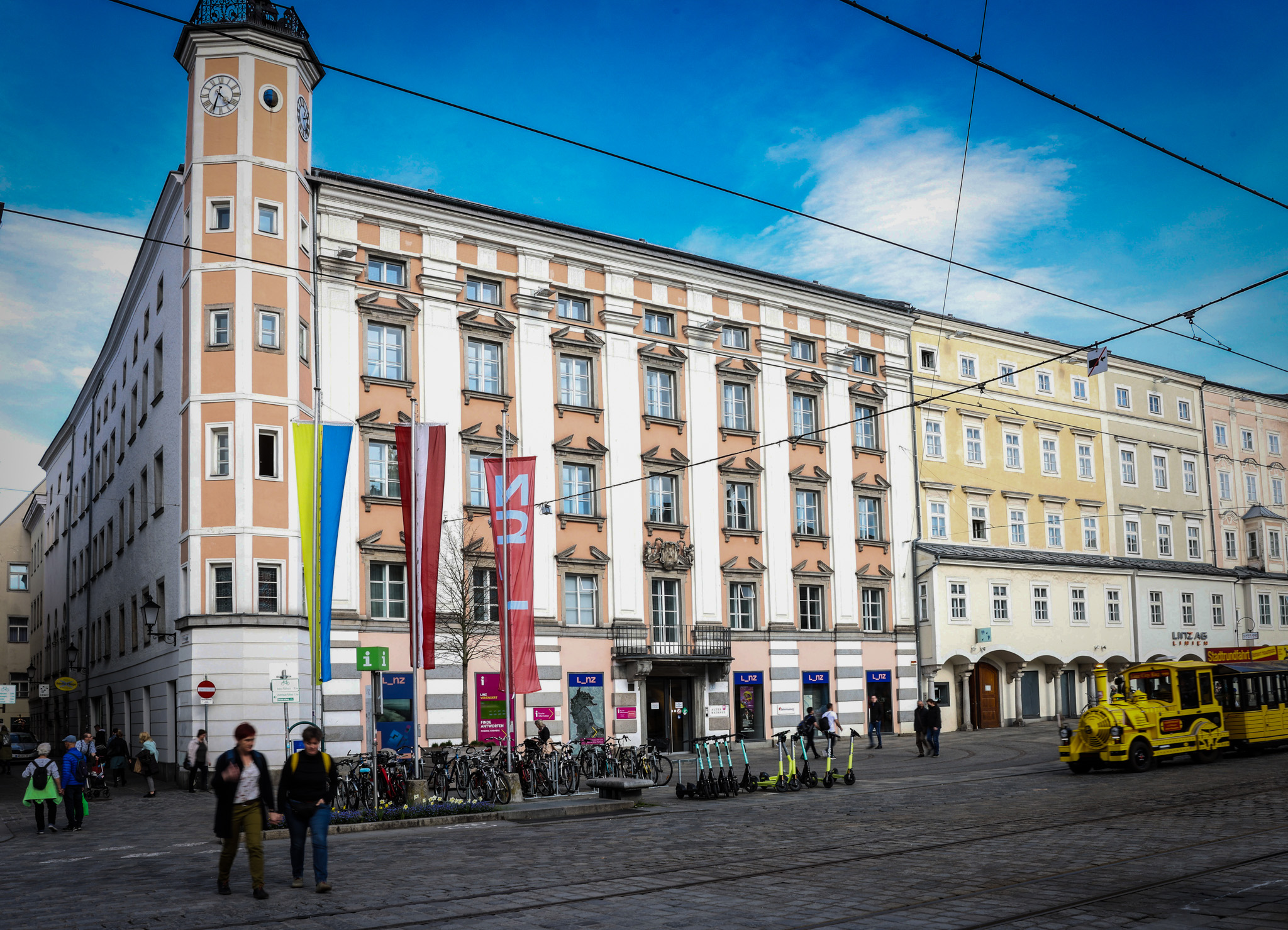 Foto altes Rathaus Linz